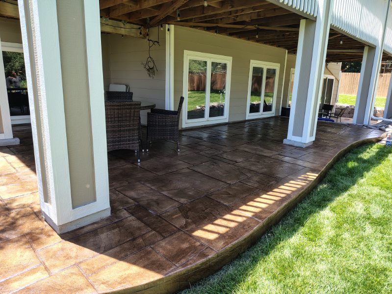 Concrete Patio